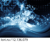 Lights of Data Cloud. Стоковое фото, фотограф Andrew Ostrovsky / PantherMedia / Фотобанк Лори