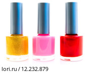 nail polish. Стоковое фото, фотограф Sergej Razvodovskij / PantherMedia / Фотобанк Лори