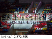 Группа поддержки ХК "Спартак" Москва "Spartak Angels" (2015 год). Редакционное фото, фотограф Сергей Лаврентьев / Фотобанк Лори