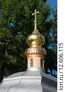 Маковка Михеевской церкви. Троице-Сергиева лавра. Сергиев Посад (2015 год). Стоковое фото, фотограф Александр Щепин / Фотобанк Лори