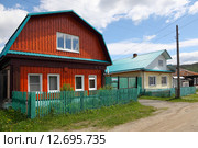 Деревенский дом. Стоковое фото, фотограф Виталий Горелов / Фотобанк Лори