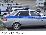 Автомобиль военной автоинспекции (2014 год). Редакционное фото, фотограф Татьяна Чепикова / Фотобанк Лори