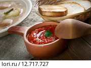 Russian sauce adjika. Стоковое фото, фотограф Александр Fanfo / Фотобанк Лори