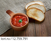 Russian sauce adjika. Стоковое фото, фотограф Александр Fanfo / Фотобанк Лори