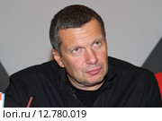 Популярный журналист Владимир Соловьев (2015 год). Редакционное фото, фотограф Сергей Соболев / Фотобанк Лори