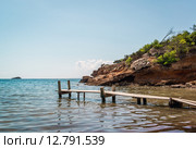 Нудистский пляж. Ибица. Балеарские острова, Испания (2013 год). Стоковое фото, фотограф Alexander Tihonovs / Фотобанк Лори