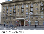 Волгоград, подготовка к военному параду на площади города день Победы, полицейские с собаками (2015 год). Редакционное фото, фотограф Дмитрий Неумоин / Фотобанк Лори