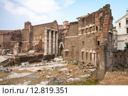 Руины имперского форума, Рим, Италия (2015 год). Стоковое фото, фотограф EugeneSergeev / Фотобанк Лори