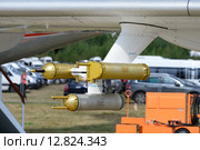 Самолет Як-42Д (бортовой 42440) "Росгидромет" на МАКС-2015. Редакционное фото, фотограф Alexei Tavix / Фотобанк Лори