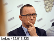 Яцек Кшиштоф Пастушка (Jacek Krzysztof Pastuszka), президент ООО «Пивоваренная компания «Балтика», на Евразийском пивоваренном форуме (2015 год). Редакционное фото, фотограф Александр Замараев / Фотобанк Лори
