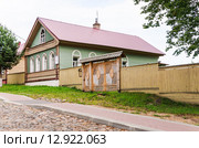Дом дворян Сорокиных в городе Мышкин Ярославской области (2015 год). Стоковое фото, фотограф Алёшина Оксана / Фотобанк Лори