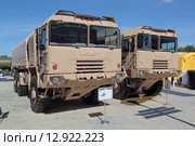 Бортовой автомобиль МЗКТ-6001 VOLAT Минского завода колесных тягачей на Международном военно-техническом форуме "Армия-2015". Кубинка, военно-патриотический парк "Патриот" Редакционное фото, фотограф Игорь Долгов / Фотобанк Лори