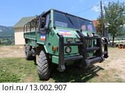 Югославский военный автомобиль TAM-110 для экскурсий, Черногория (2015 год). Редакционное фото, фотограф Алексей Гусев / Фотобанк Лори