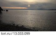 Вечернее море (2015 год). Стоковое видео, видеограф Яна Королёва / Фотобанк Лори