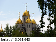 Храм всех святых. Волгоград (2015 год). Стоковое фото, фотограф Владимир Арсентьев / Фотобанк Лори