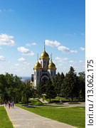 Храм всех святых. Волгоград (2015 год). Редакционное фото, фотограф Владимир Арсентьев / Фотобанк Лори