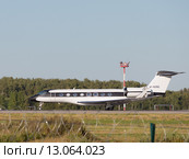 Самолет GVI G650 jet (2015 год). Редакционное фото, фотограф Ekaterina Andreeva / Фотобанк Лори