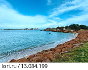 Tregastel coast view (Brittany, France) Стоковое фото, фотограф Юрий Брыкайло / Фотобанк Лори