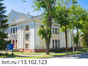 Кинотеатр Родина в Силламяэ, Эстония (2014 год). Редакционное фото, фотограф Игорь Соколов / Фотобанк Лори