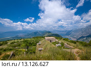 Крепость Горажда и вид на Которский залив. Стоковое фото, фотограф Александр Никифоров / Фотобанк Лори