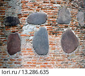 Кладка коложской церкви. Гродно. Беларусь. Стоковое фото, фотограф Мартынов Антон / Фотобанк Лори