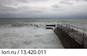 Морской пейзаж, волны. Стоковое видео, видеограф Яна Королёва / Фотобанк Лори