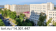 Хабаровский окружной военный клинический госпиталь №301 (2015 год). Редакционное фото, фотограф Игорь Сарапулов / Фотобанк Лори