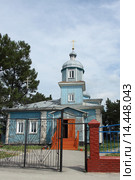 Церковь Николая Чудотворца в Маслянино, Новосибирская область, Россия,1896 г (2014 год). Стоковое фото, фотограф Наталия Макарова / Фотобанк Лори