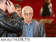 Народный артист Зацепин Александр Сергеевич, советский и российский композитор (2015 год). Редакционное фото, фотограф Андрей Дегтярёв / Фотобанк Лори