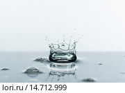 Водный всплеск. Стоковое фото, фотограф Виталий Радунцев / Фотобанк Лори