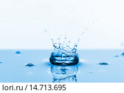 Водный всплеск. Стоковое фото, фотограф Виталий Радунцев / Фотобанк Лори