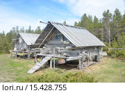 Кольский полуостров, Терский берег Белого моря, тоня Тетрина (2015 год). Стоковое фото, фотограф Овчинникова Ирина / Фотобанк Лори