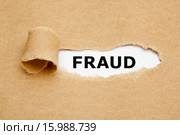 Надпись Fraud. Стоковое фото, фотограф Ивелин Радков / Фотобанк Лори