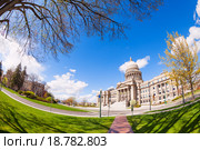 Капитолий Idaho State Capitol Building, Бойсе, США (2015 год). Стоковое фото, фотограф Сергей Новиков / Фотобанк Лори