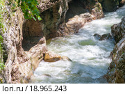 Река Курджипс в Гуамском ущелье. Стоковое фото, фотограф Игорь Дашко / Фотобанк Лори