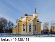 Духовно-просветительский центр Царкосельского благочиния с церковью преподобного Сергия Радонежского, Пушкин, Санкт-Петербург (2016 год). Стоковое фото, фотограф Алина Сбитнева / Фотобанк Лори