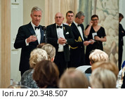 Official visit to Poland paid by His Majesty the King of the Belgians and Her Majesty the Queen of the Belgians. Reception hosted by His Majesty the King of the Belgians and Her Royal Majesty the Queen of Belgium. Редакционное фото, агентство BE&W Photo / Фотобанк Лори