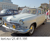 Советский автомобиль 1960-х годов ГАЗ-М21 "Волга" (2015 год). Редакционное фото, фотограф Павел Кулинич / Фотобанк Лори