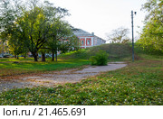 Курган "Черная Могила" в Чернигове. Украина (2011 год). Редакционное фото, фотограф Николай Голицынский / Фотобанк Лори