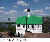 Церковь Сергия Радонежского в Спасском монастыре в городе Муроме Владимирской области (2009 год). Стоковое фото, фотограф Елена Орлова / Фотобанк Лори