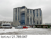 Жилой комплекс "M-House". Улица Академика Янгеля, 2. Москва (2016 год). Редакционное фото, фотограф lana1501 / Фотобанк Лори