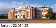 Дворец культуры. Город Усмань. Липецкая область. Россия (2015 год). Редакционное фото, фотограф Сергей Лаврентьев / Фотобанк Лори