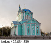 Богоявленский собор. Город Усмань. Липецкая область. Россия (2015 год). Стоковое фото, фотограф Сергей Лаврентьев / Фотобанк Лори