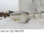 Усыпальница Годуновых в Троице-Сергиевой лавре. Город Сергиев Посад, Московская область (2016 год). Редакционное фото, фотограф Олег Смагин / Фотобанк Лори