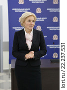 Ольга Юрьевна Голодец - зампред правительства РФ (2015 год). Редакционное фото, фотограф Максим Коломыченко / Фотобанк Лори
