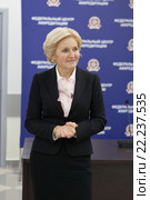 Ольга Юрьевна Голодец - зампред правительства РФ (2015 год). Редакционное фото, фотограф Максим Коломыченко / Фотобанк Лори