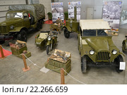 Советская техника. Международная выставка исторической военной техники «Моторы войны» (2016 год). Редакционное фото, фотограф Алексей Бок / Фотобанк Лори