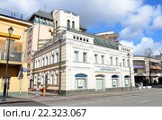 Москва, улица Покровка, дом 45, строение 1, в 19 веке - дом купца М.В. Шилова. Редакционное фото, фотограф Овчинникова Ирина / Фотобанк Лори