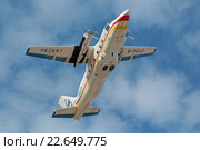 Международный авиационно-космический салон МАКС-2015. Harbin Y-12F - китайский легкий транспортно-пассажирский самолет. Редакционное фото, фотограф Игорь Долгов / Фотобанк Лори