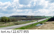 Трасса М-6. Волгоградка. Рязанская область. Стоковое фото, фотограф Владимир Макеев / Фотобанк Лори